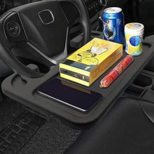 Portable Car Laptop Computer Desk Mount Stand Eat Work Car Steering Wheel Dining Table Bracketdrink Food Coffee Tray Board