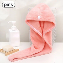 Hair Towel Wrap Fast Dry Hair Towel Super Absorbent Microfiber Coral Velvet Hair Drying Towel Quick Dry Hair Turban